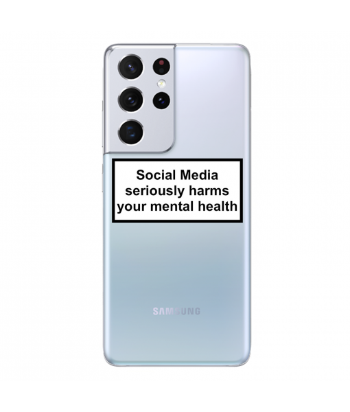 Husa Samsung Galaxy S21 Ultra, Silicon Premium, SOCIAL MEDIA
